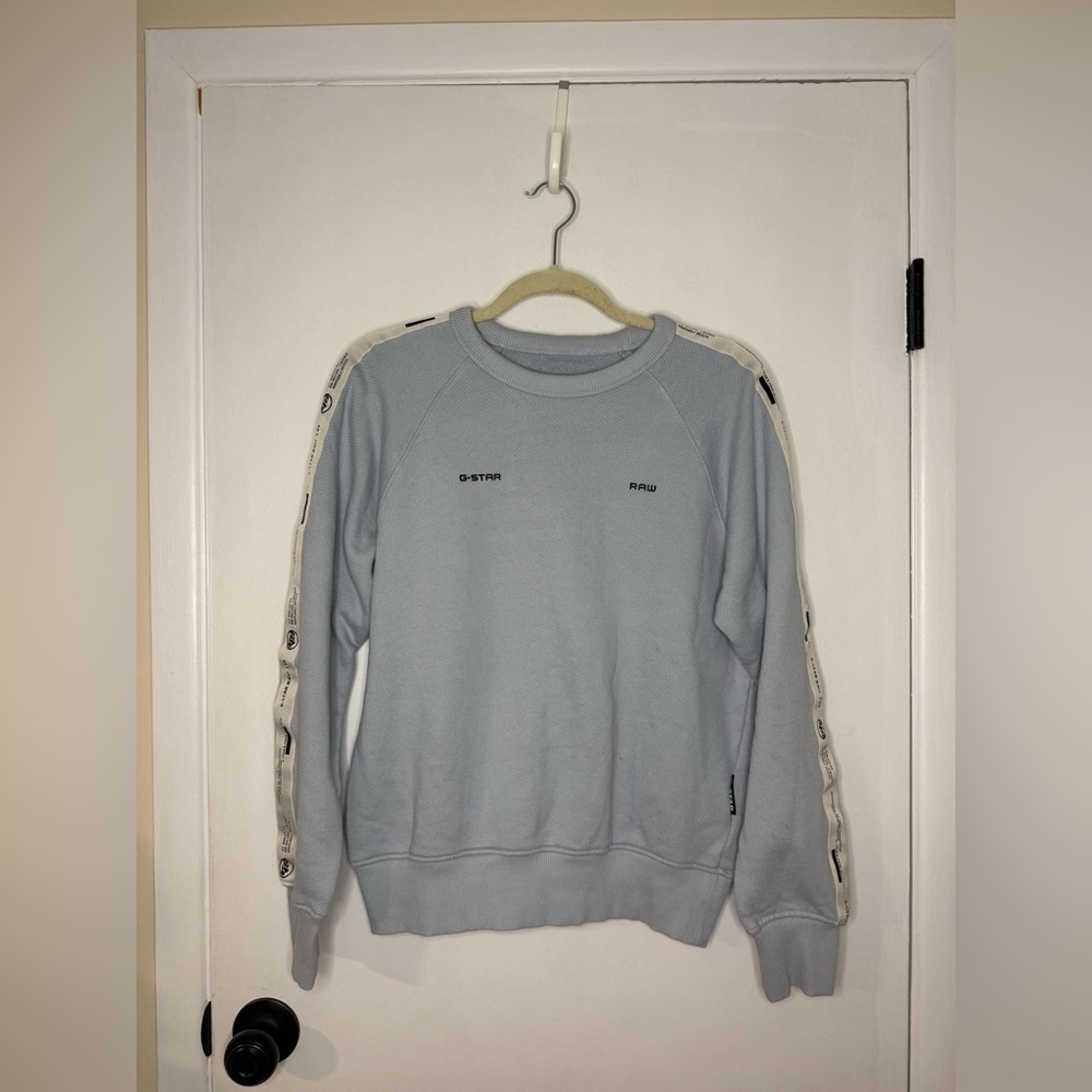 G-Star‎ Light Blue Crewneck Sweater